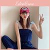 Vintage Summer Fashionable Baseball Cap With English Letter Embroidery Women For