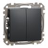 Sedna Design Double Stair Connector, Black Anthracite
