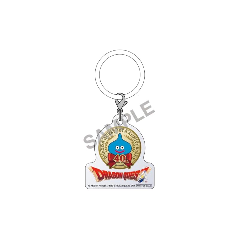 Dragon Quest I & II 40th Anniversary Slime Acrylic Charm Included - PS5