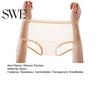 Lady Panties Sexy Transparent for Women Plus Size See Through Underwear Mesh Sheer Seamless Mid Rise Thin Briefs