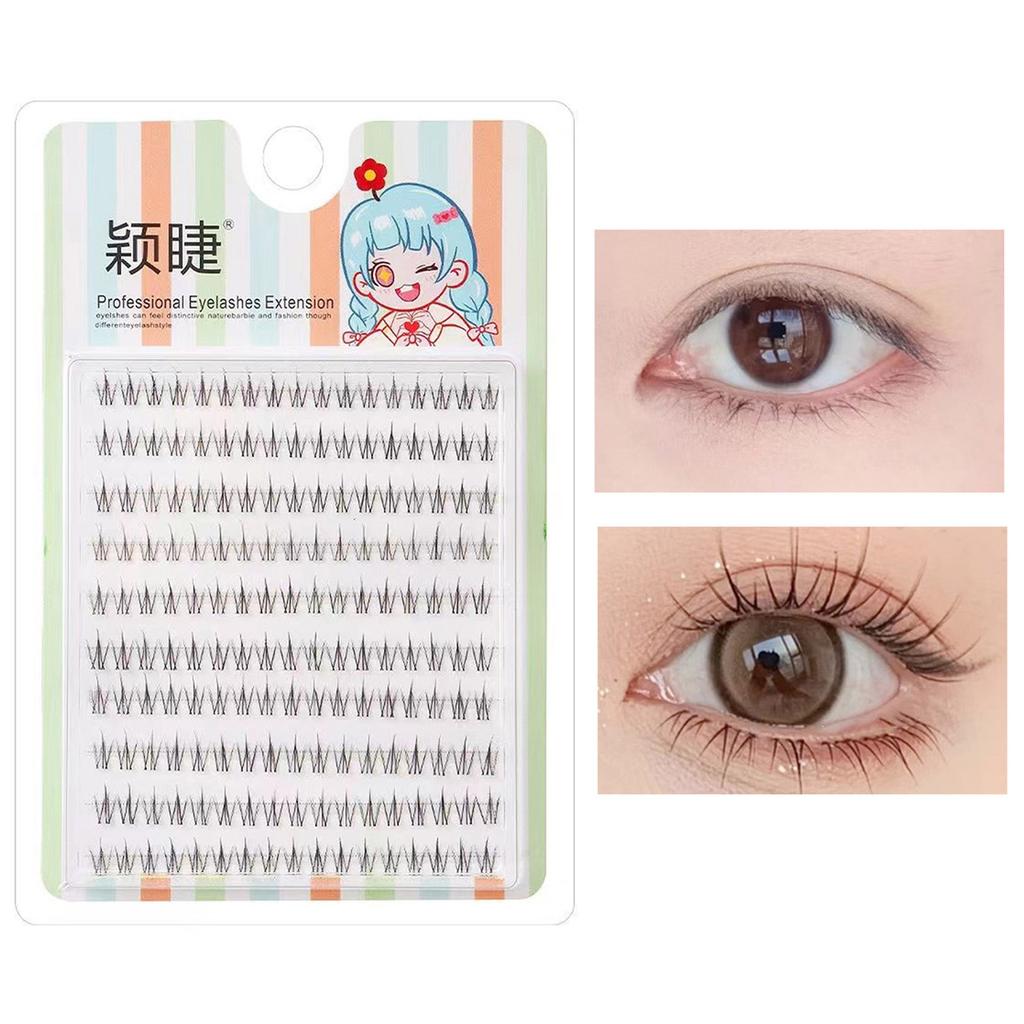 Simulation Grafted False Eyelashes Natural Realistic Segmented Lashes for Women and Girls Cosmetic Supplies