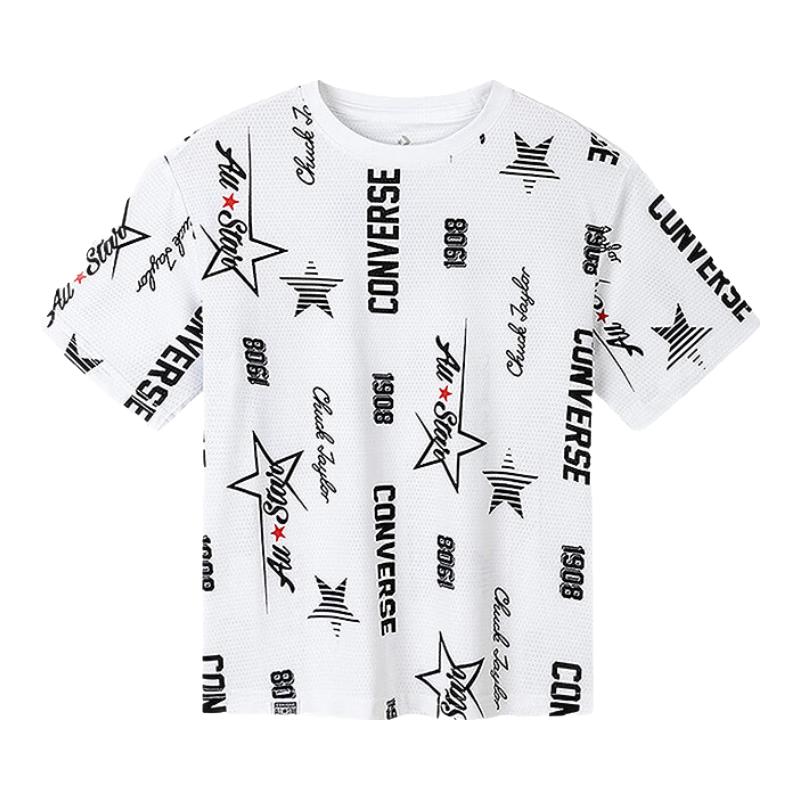 Converse Kids  All-Over Print Short Sleeve T-Shirt 130/64