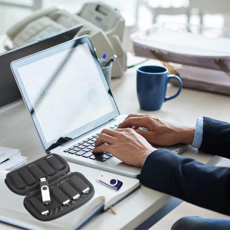 Pouzdro na USB flash disk Úložný prostor Držák pouzdra Úložná taška USB flash disk Organizér elektronického příslušenství pro USB flash disk pero