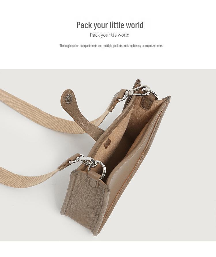 Evelyn Women's H-Letter Mini Shoulder Bag - Fashionable Hollow Design for Mobile Phone