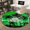 1 Stück runder Teppich Fc Wappen Design Gedruckter Runder Teppich, Teppich für Home Office, Runder Stuhlteppich, Dekorativer Teppich Fan Geschenke Weihnachtsgeschenk