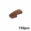 DIY Bricks Special MOC Parts Assembles Particles Compatible with 93273 Slope Curved 4x1 1x2 Double Hyperboloid Building Blocks
