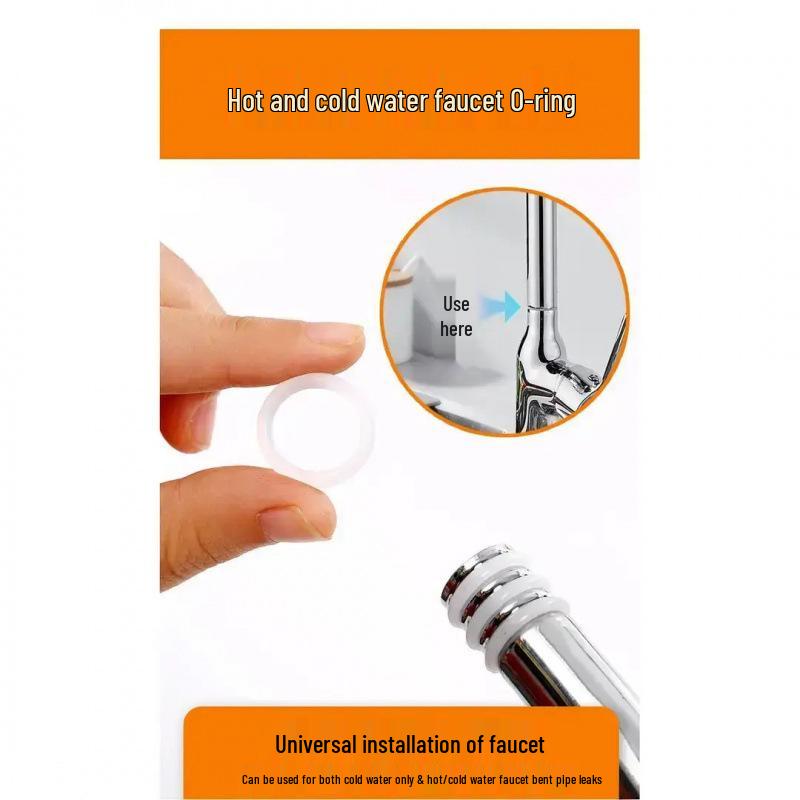 Xinjiang Silicone Sealing Ring - Waterproof, Leakproof, High-Temperature Resistant Gasket for Faucets and Showers.