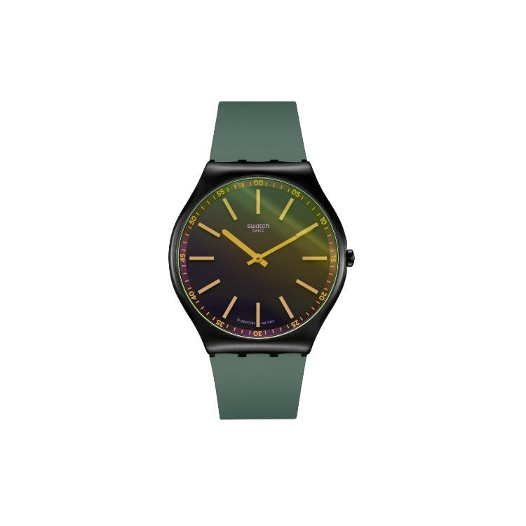 SWATCH Men Black Watch SS07B112 SS07B112 Black Dial