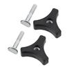 Wear-Resist Lawn Mower Handle Screw Nut Hi-Strength Lawn Mower Handlebar Nuts  Lawn Mower Machine