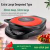 Extra Large Multi-Functional Electric Griddle and Double-Sided Grill Pan with Pancake and Crepe Maker