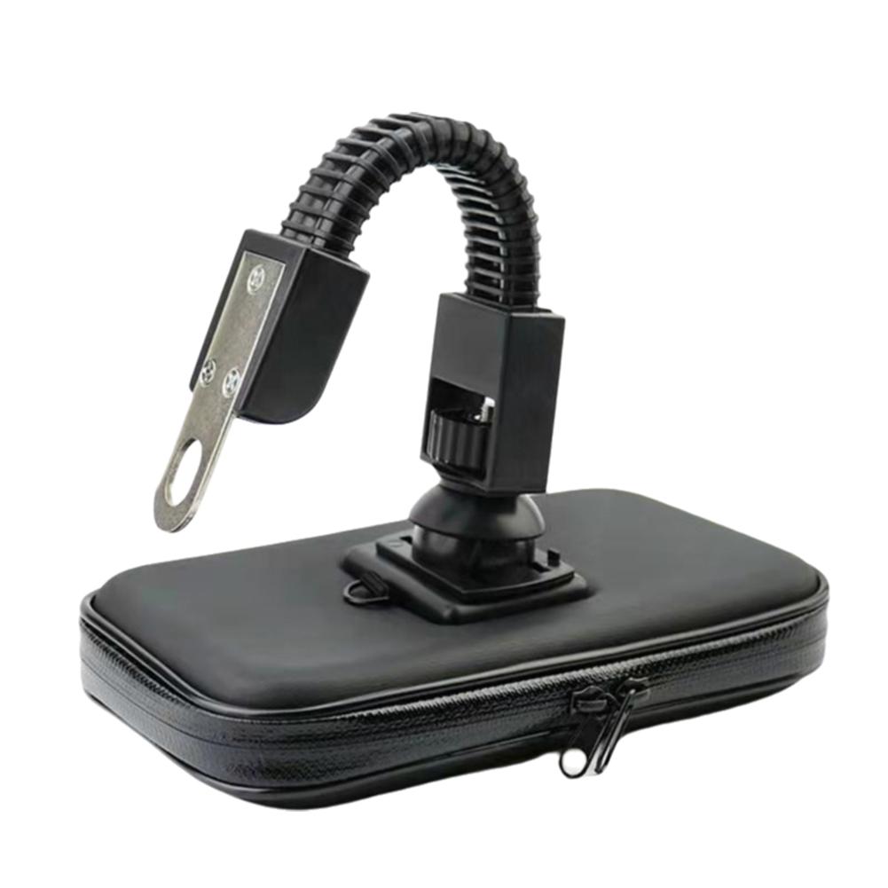 Motorcycle Telephone Holder Support Moto Bicycle Rear View Mirror Stand Mount Waterproof Scooter Motorbike Phone Bag