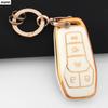5 Buttons Tpu Car Cover Case Holder Shell Fob Keychain For Ford Explorer Edge Mustang F Series Truck