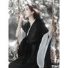Abito tradizionale cinese Hanfu quotidiano in tinta unita Hanfu Wei e dinastia Jin
