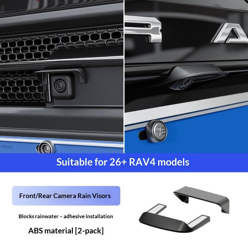 ABS Rear Camera Rain Shade for RAV4 2026 to 2031 Waterproof Anti-dust Camera Cover for Parking & Driving