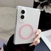 Hinge Protect Matte Frosted Semi-Transparent for Magsafe Phone Case For Samsung Galaxy Z Fold 8 7 6 Fold8 Ultra Fold7 Fold6 5G