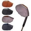 1/3/5/10Pcs Faux Leather Golf Club Headcover Waterproof Wood Driver Head Protector Cover Golf Accessories Men Women Golfer Gift