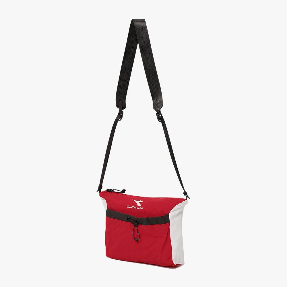 Diadora Polymer Nylon Mini Bag Red