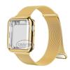 Custodia+Cinturino Milanese per Apple Watch Band Ultra 49MM 41mm 40mm 44mm 38 42mm Schermo TPU Iwatch Serie10 9 8 7 6 SE 5 4 Correa 45mm