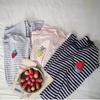 Summer Fruit Nightgown Cute Loose Long Sleepwear Female Summer Student Ins Home Clothes Skirt