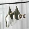 Borsa da Bagno per Gatti in Rete Traspirante Borsa da Doccia per Gatti Anti Graffio Regolabile Borsa per la Toelettatura del Gatto per Taglio delle Unghie Pulizia delle Orecchie Ausilio Sicuro per la Toelettatura del Gatto