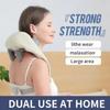 Portable Neck Massager with Hot Compress Function Relaxes Back Shoulder Muscle Pain Relief Bionic Neck and Shoulders Massager