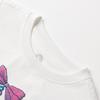MQD Cooling Cartoon Girls' Short Sleeve T-shirt