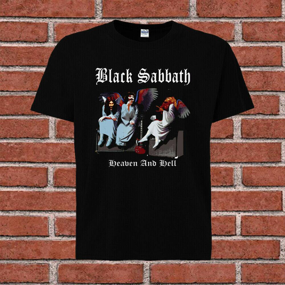 Black SAabbath Heaven and Hell New Black Men All Size T-shirt ND051 Unisex T-Shirt XL