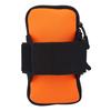 Outdoor Sport Running Jogging Exercise Gym Arm Wrist Pouch Armband Phone Case Bag Orange