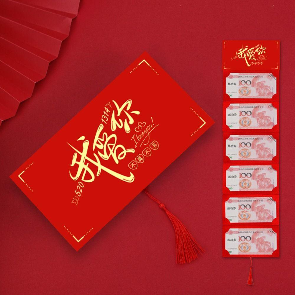 New Year Packet Red Envelope DIY Packing Blessing Bag Creative Money Pocket  Father's Day