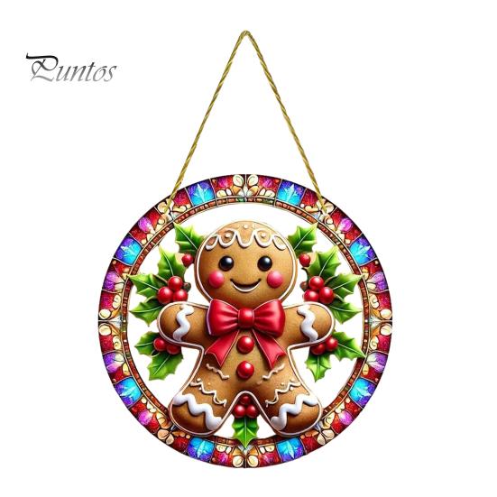 Christmas Party Hanging Supplies Tree Ornaments, Acrylic Festive Pendants with Lanyard for Seasonal Home Ornaments Holiday Decoration, Indoor