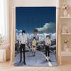 Popular Anime Z-Zankyou No TerrorS Throw Summer Flannel Throw Blanket Soft Antistatic Washable KidFriendly Couch Bed