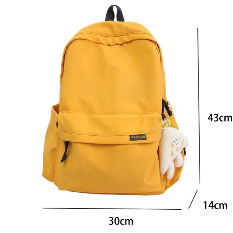 Backpack Backpack Simple Lightweight Large Capacity Student Class Versatile Commuter School Bag Women's Backpack