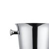 2L Edelstahl-Eiskübel-Set mit Griffen, Geeignet für Wein, Bierflaschen, Getränke, Kaffee