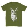 El Gato Sad Kitten Funny Meme Sad Crying Cat Munchkin Kitty T Shirt 100 Cotton TShirts For Man Tshirt Short Sleeve Top Tees