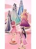Ye Luoli Dress-Up Show: Magnetic Sticker Set for Girls Ages 3-6 - Princess Dress-Up Educational Toy