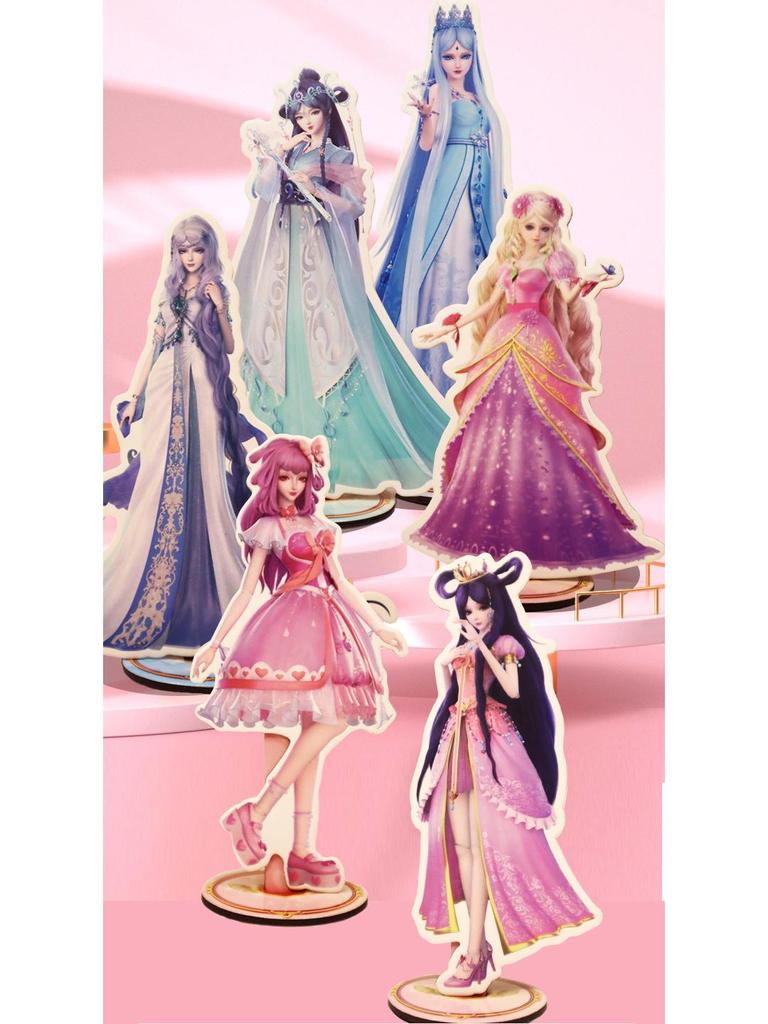 Ye Luoli Dress-Up Show: Magnetic Sticker Set for Girls Ages 3-6 - Princess Dress-Up Educational Toy