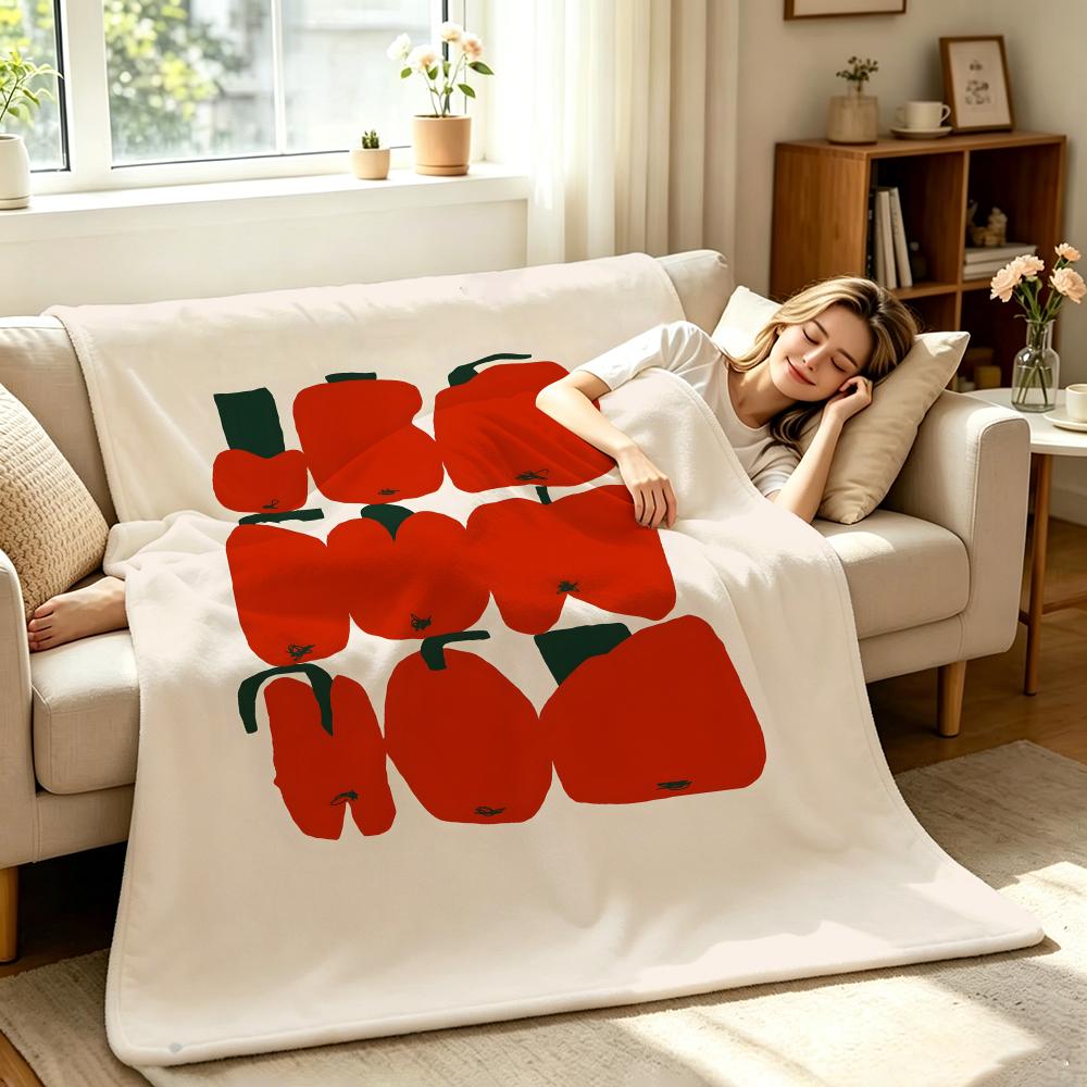 Artist A-Anastacia S-Sholik Throw Soft Warm Flannel Throw Blanket, Multi-use for Sofa Bed Office Nap 75X95CM