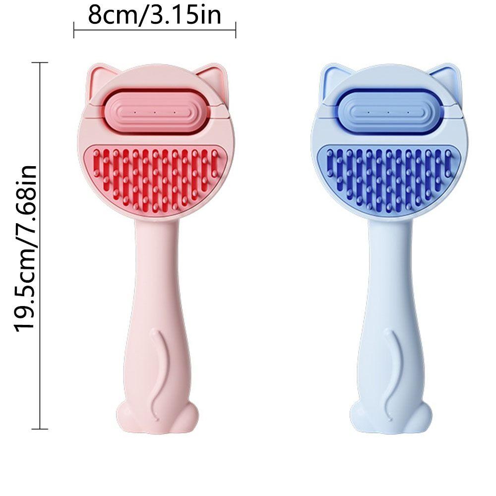 With Water Tank Cat Grooming Brush Self Cleaning Cat Hair Shedding Comb Pet Hair Remover Kittens