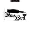 European Wine Glass Silhouette Wall Art - Metal Hanging Ornament Bestseller
