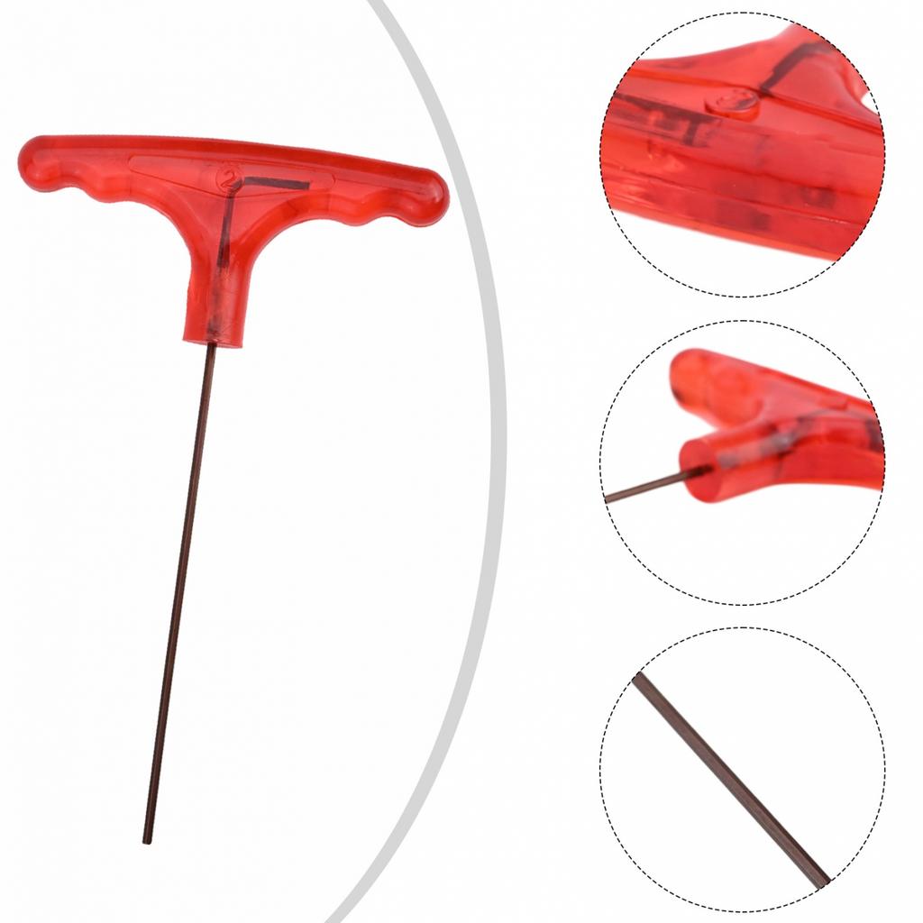 Compact Size Alloy Steel Spanner Nut Driver Tool T-type Inner Hex Wrench