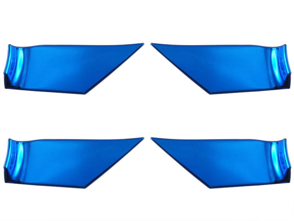 BRIGHTZ Camry Stainless Steel Inner Door Handle Set AXVH70/AXVH75 Covers, Blue, 4-Piece [INS-DHC-332]