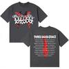 ALIENATION 2025 TOUR TEE THREE DAYS GRACE Tshirts Cotton Harajuku Short Sleeve Tshirt Unisexs Women Y2K ONeck Gothic Cozy T Shirt