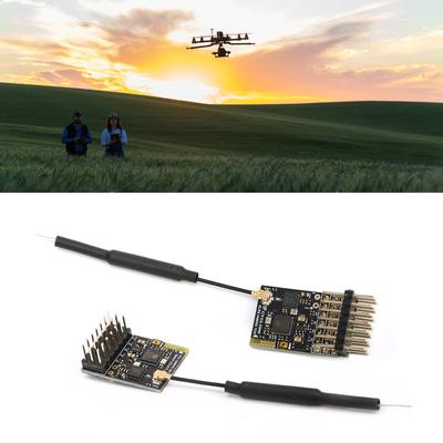 Receptor ELRS 2.4G 7 Canale Comutabil Protocol PWM/CRSF pentru Entuziaștii Fotografie Modele și Curse