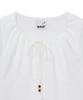 BAUF Shirred Layered Long Sleeve [White]
