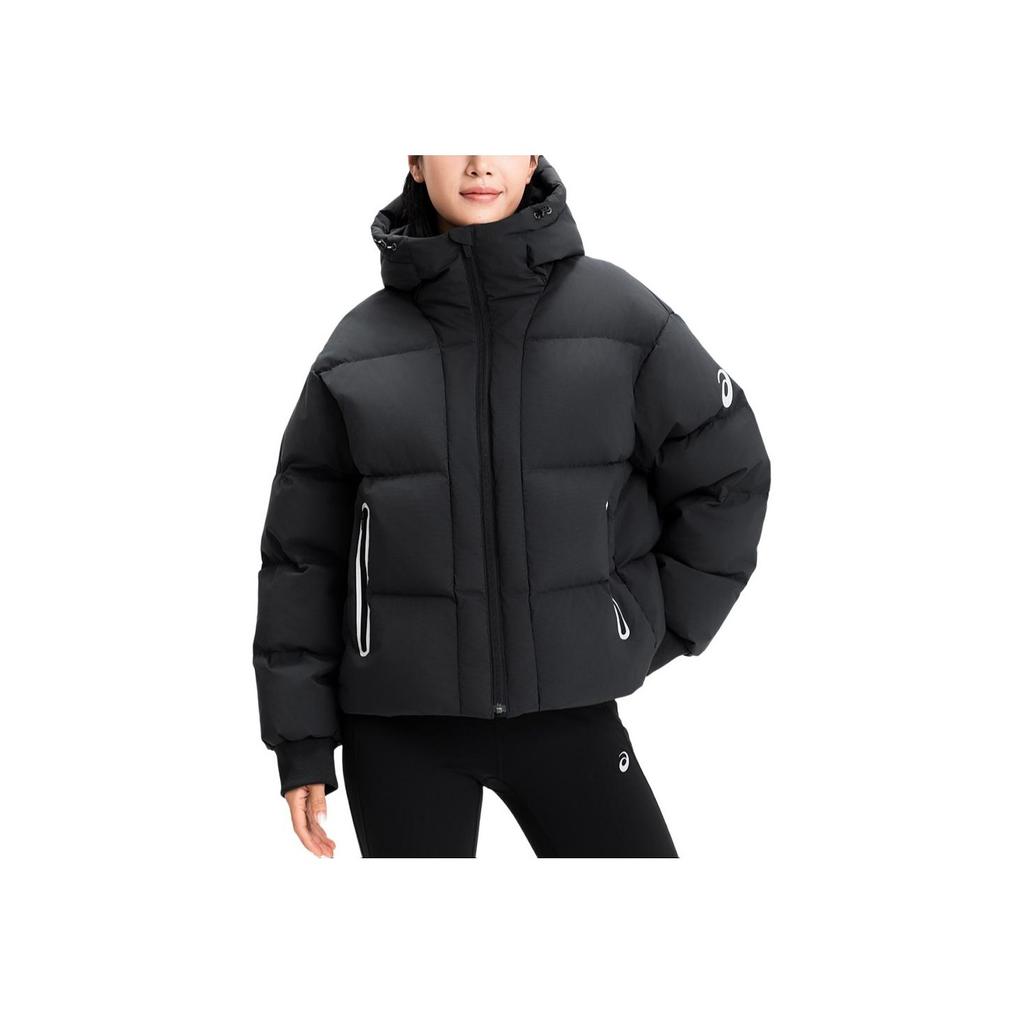 Asics Water-Resistant Warm Sports Jacket Women Jackets Black 2032D133-001