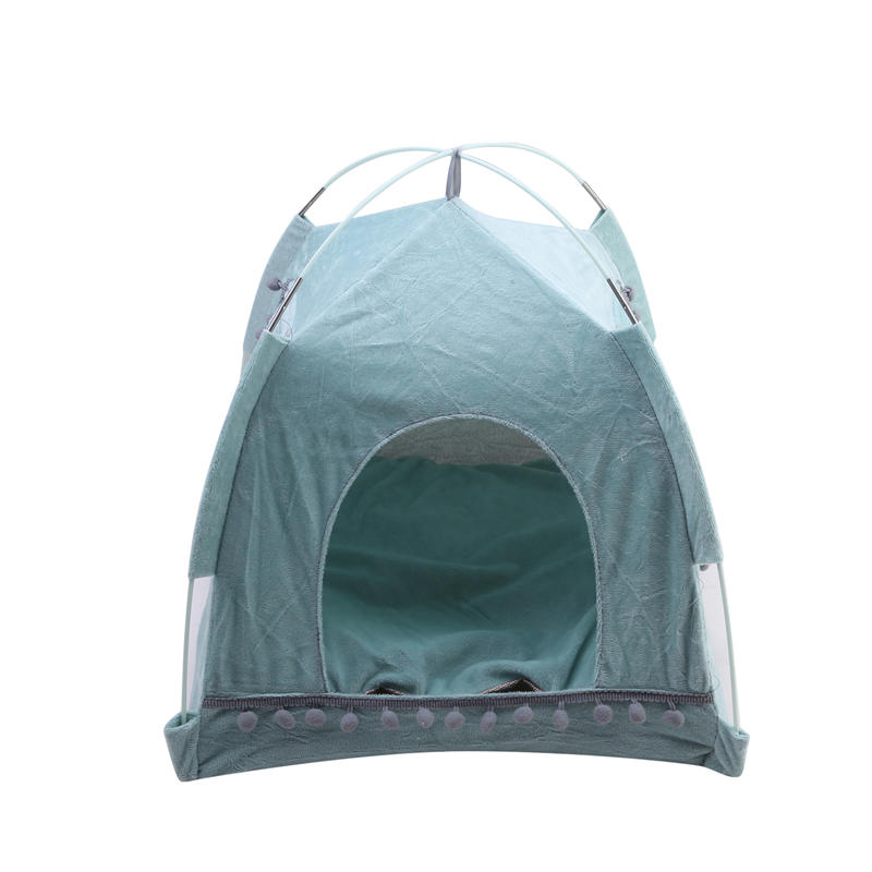 Frühling Sommer Niedlich Indoor Outdoor Hund Katze Zelt Haus Kleintier Abnehmbar Waschbar Höhle Nest Bett