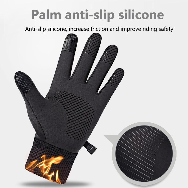 Winter Waterproof Men's Gloves Touchscreen Windproof Sports Fishing Driving Motorcycle Ski Non-slip Warm Cycling Women Gloves