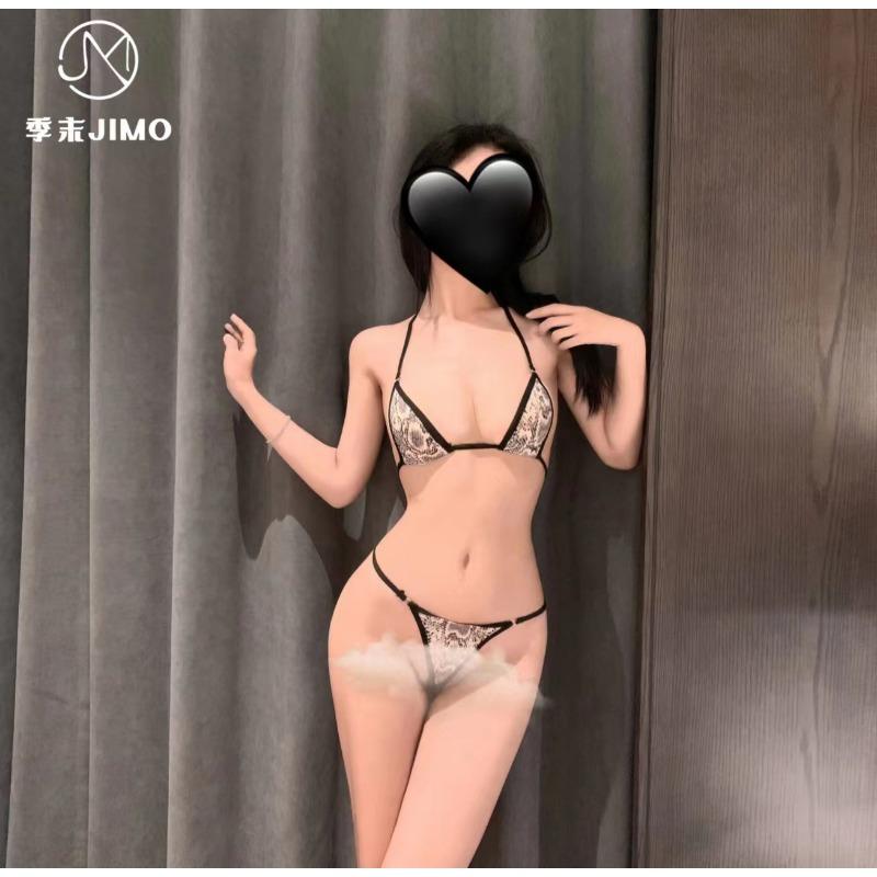 Sex Underwear Dead Tank Water Three Points Seduction Suit Passion Perspective Bikini Snake Pattern Three Points