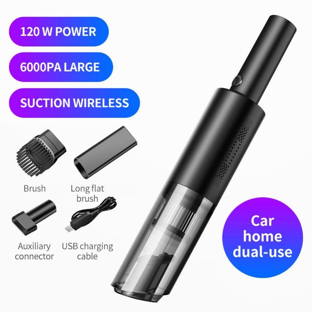 Buy Wireless Car Vacuum Cleaner 6000Pa Handheld Vacuum Cleaner Strong