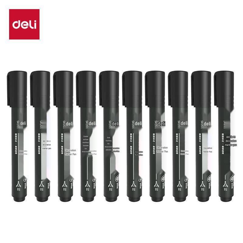 Deli Permanent Marker Pens